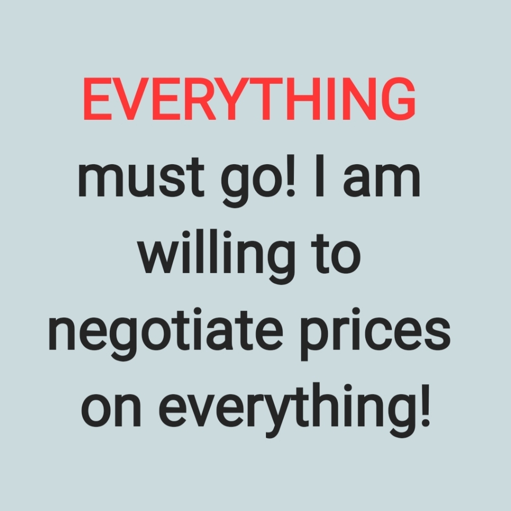 Everything Must Go!
